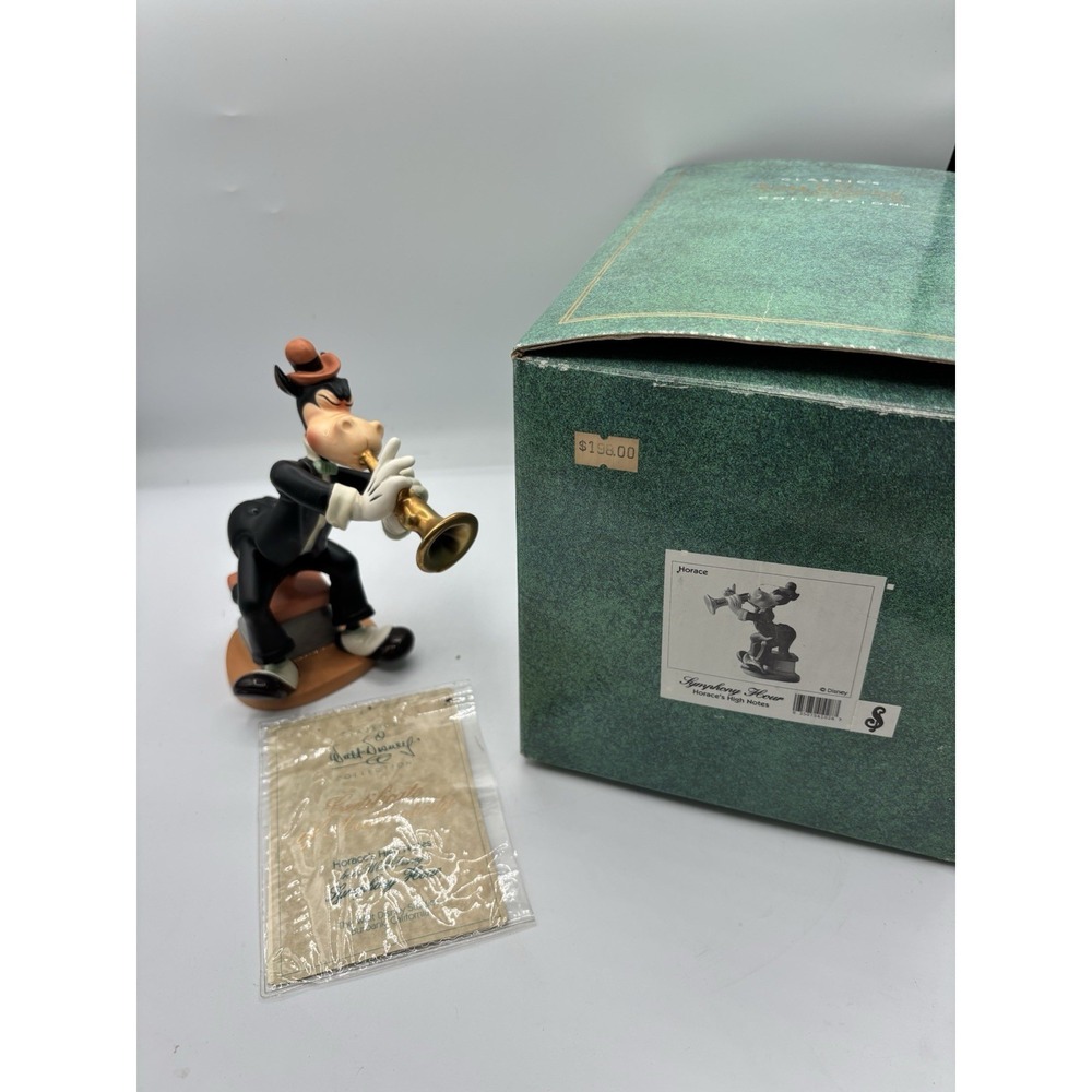 WDCC Walt Disney Classics Collection Symphony Hour Horace High Notes NWB 7.5x6.5